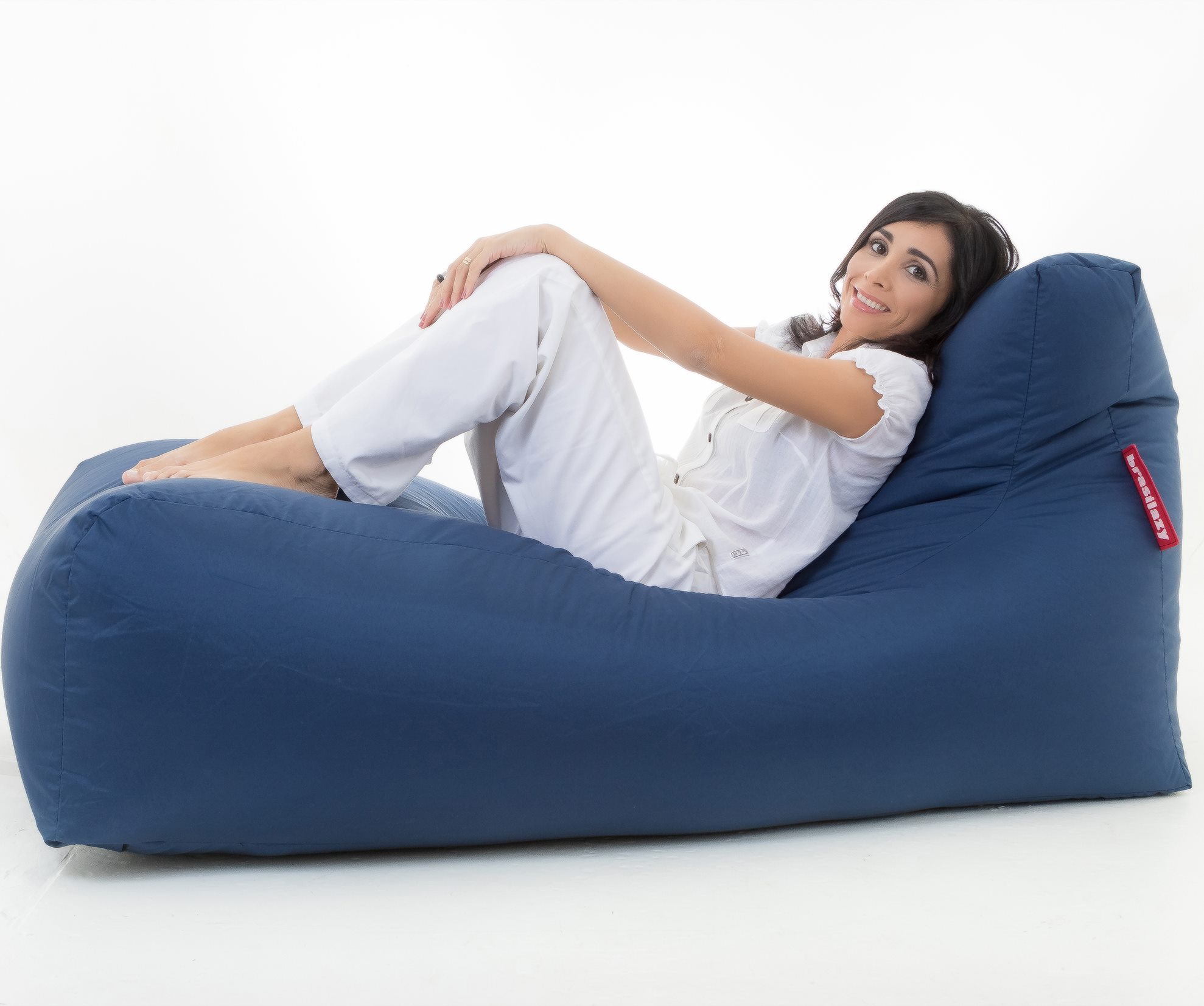 Chaise Brasilazy marinho em descanso